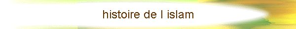 histoire de l islam